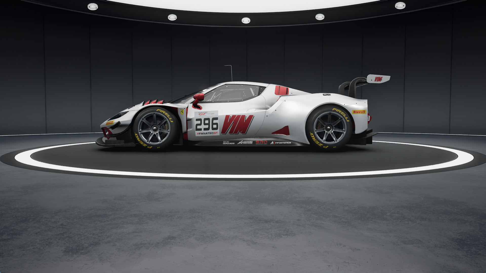 ACC V1M Ferrari 296 GT3 Livery