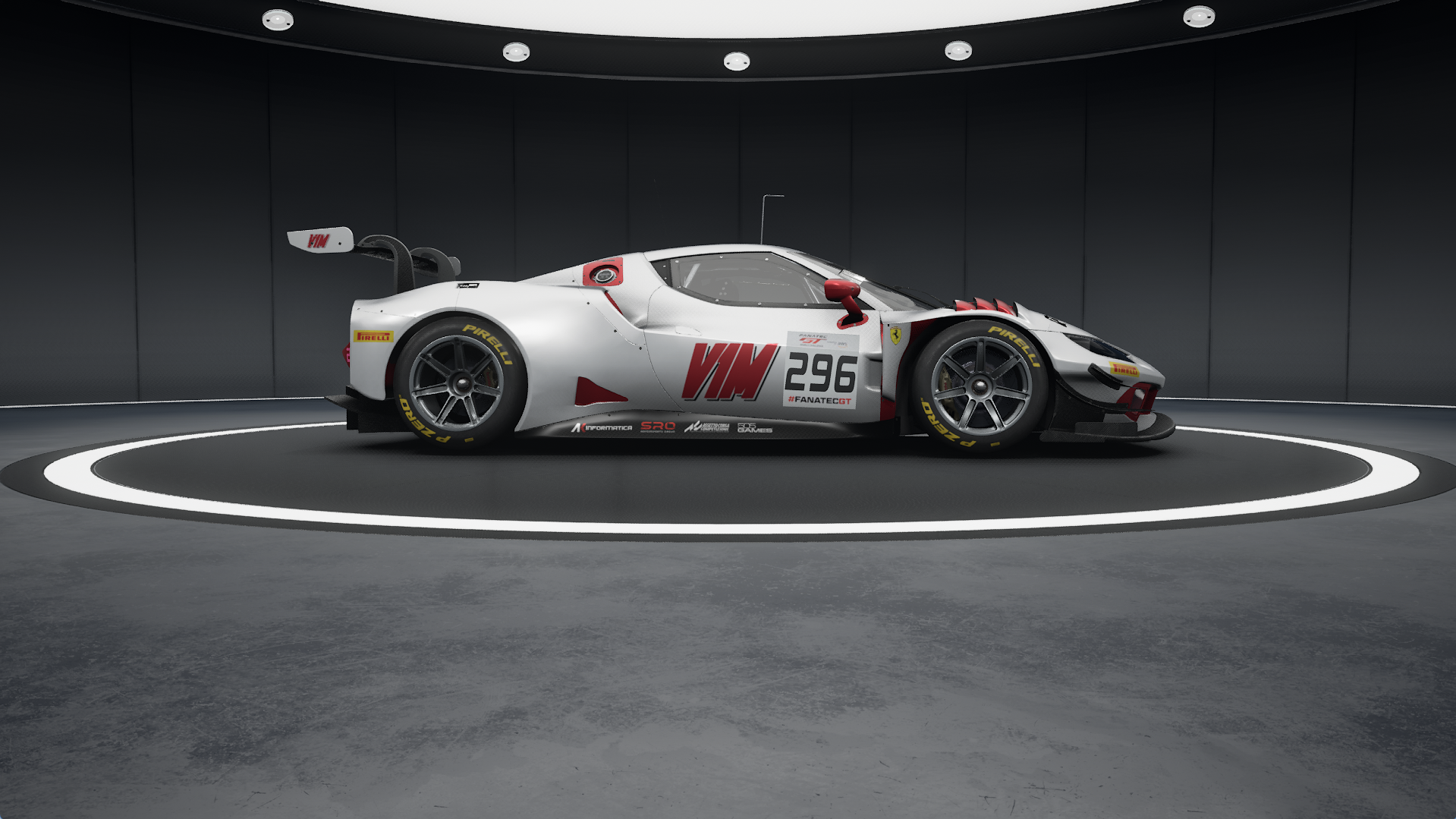 ACC V1M Ferrari 296 GT3 Livery