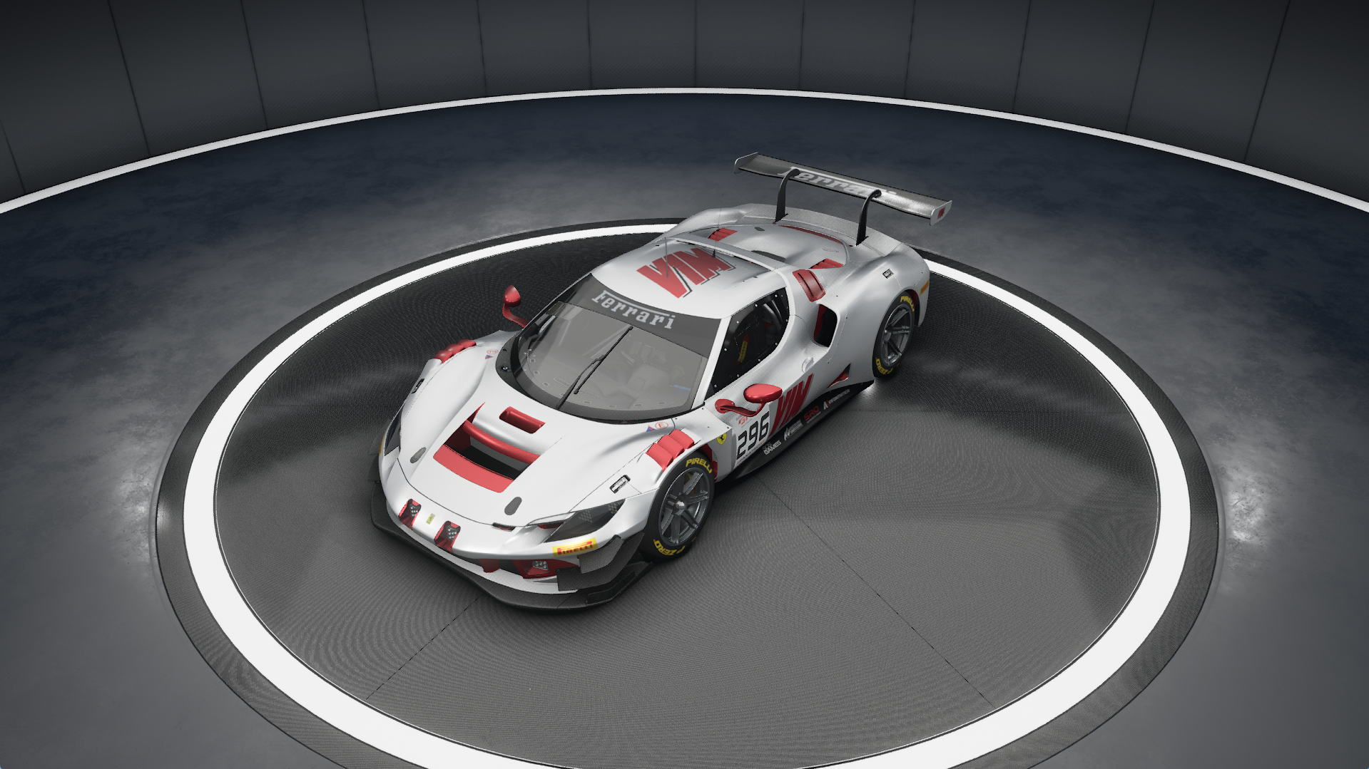 ACC V1M Ferrari 296 GT3 Livery